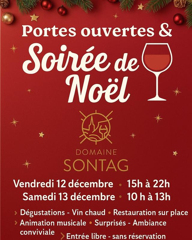 Portes ouvertes et soirée de Noël