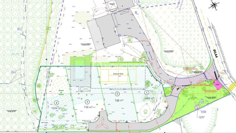 Terrain constructible - 700 m²