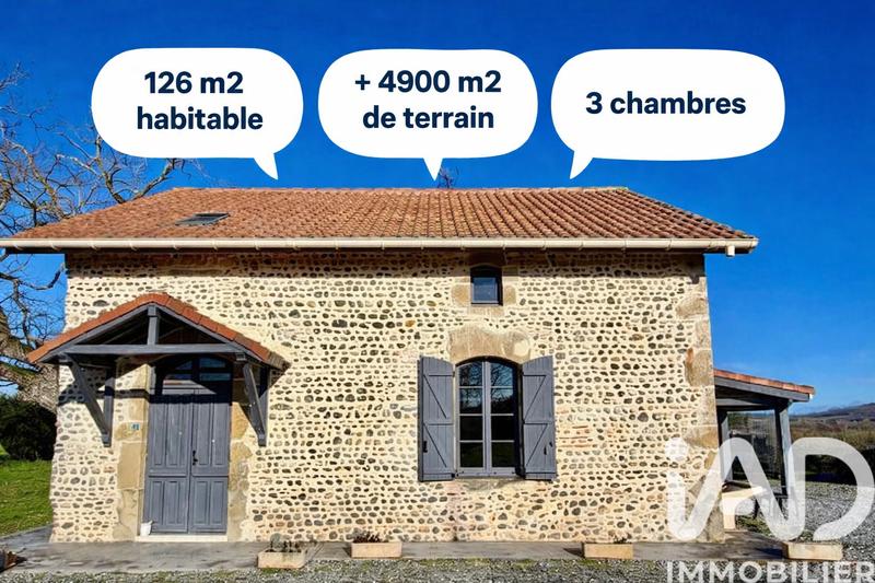 Maison de village - 126 m² - 4 pièces