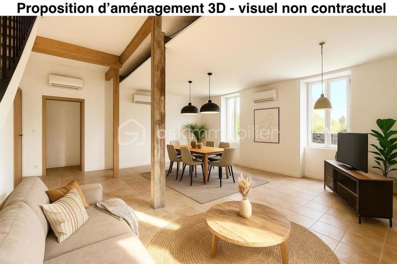 Duplex - 132 m² - 4 pièces