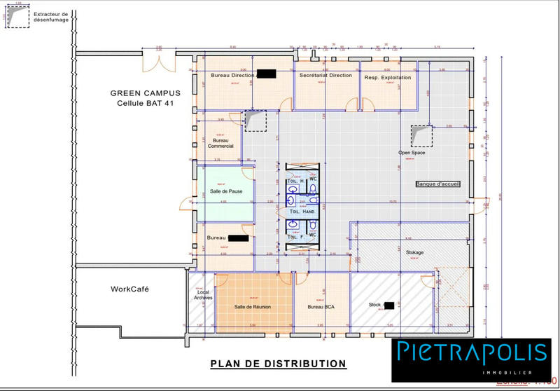 Fonds de commerce - Local d'activité / Entrepôt - 399 m²