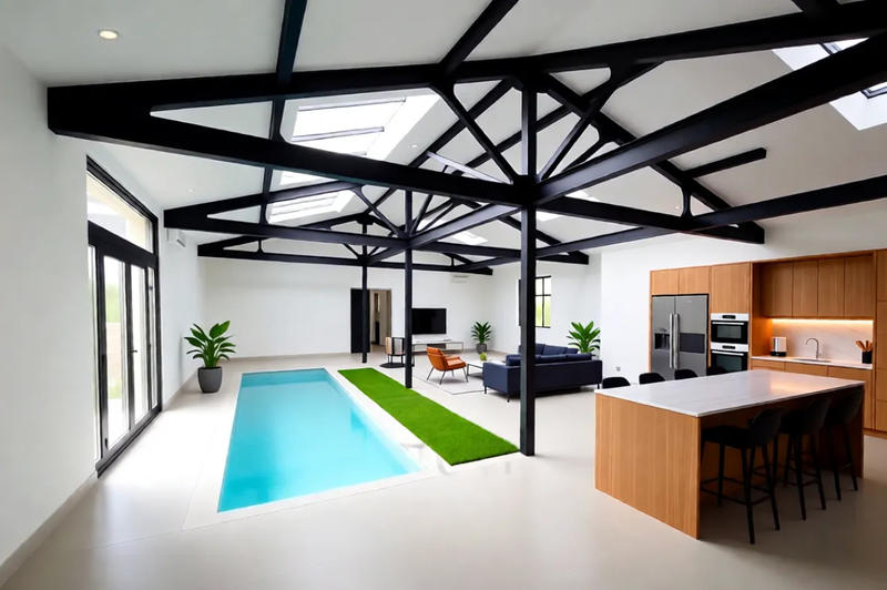 Local commercial - 423 m² - 2 pièces