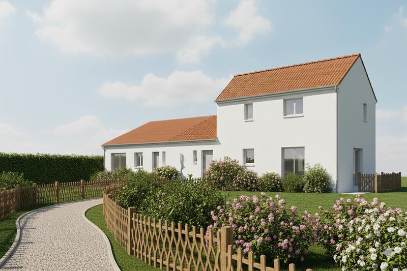 Maison - 48 m² - 4 pièces