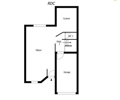Maison - 92 m² - 5 pièces