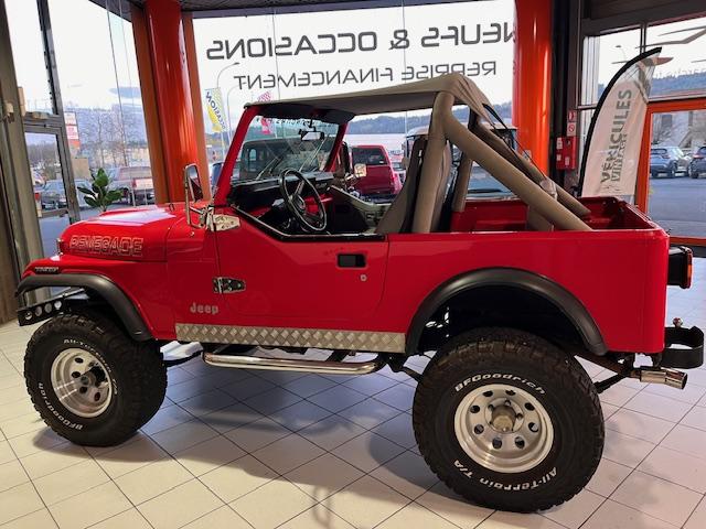 Jeep Cj 7 4.2l Rouge 1984