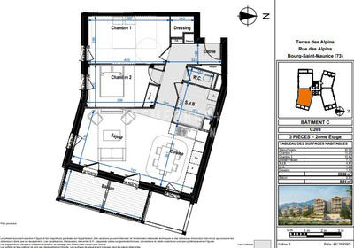 Appartement - 73 m² - 4 pièces