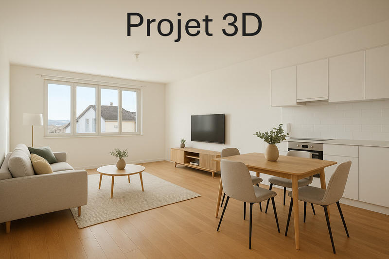 Appartement - 45 m² - 2 pièces