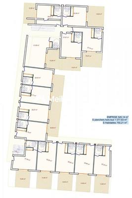 Terrain constructible - 1 820 m²