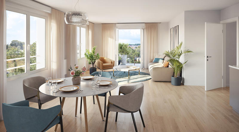 Appartement - 46 m² - 2 pièces