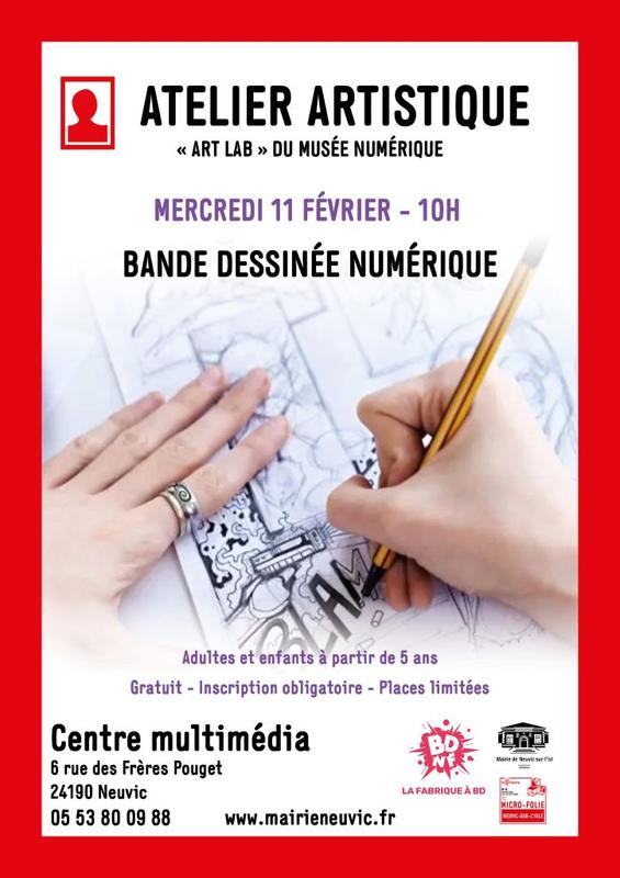 Stage Art Lab : Bande dessinée numérique