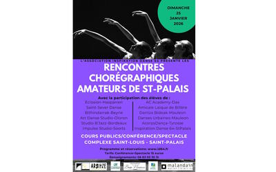 Rencontres chorégraphiques amateurs : cours de danse, conférence dansée et spectacle