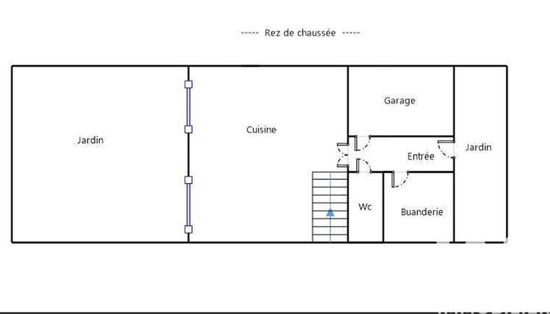 Maison de ville - 112 m² - 6 pièces