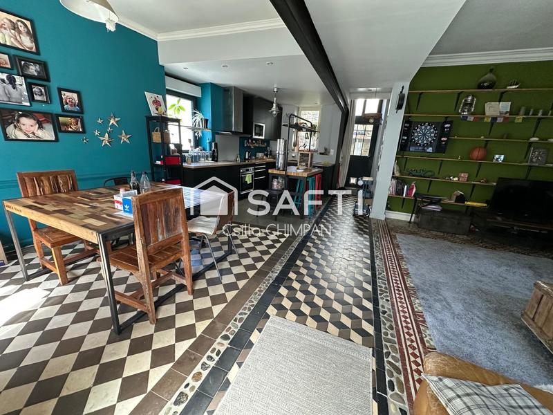 Maison de ville - 142 m² - 6 pièces