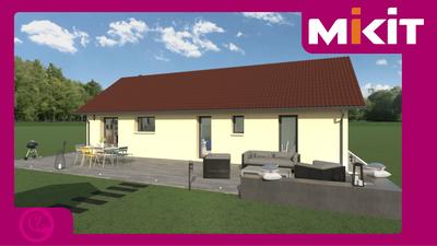 Maison - 110 m² - 3 pièces