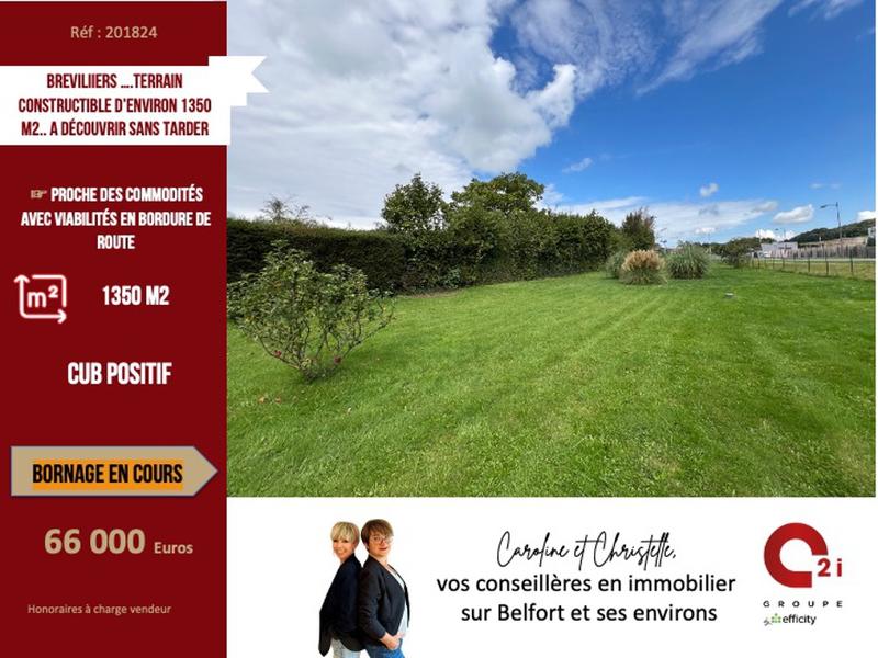 Terrain - 1 350 m²