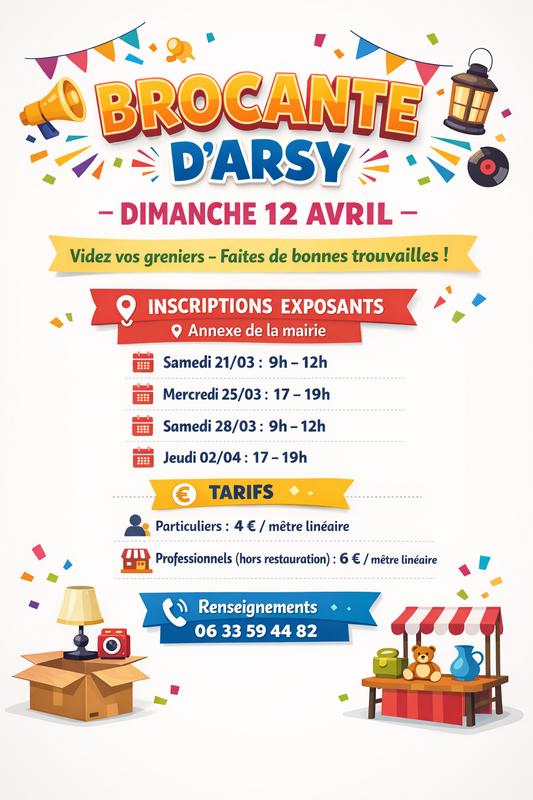 Brocante d'arsy