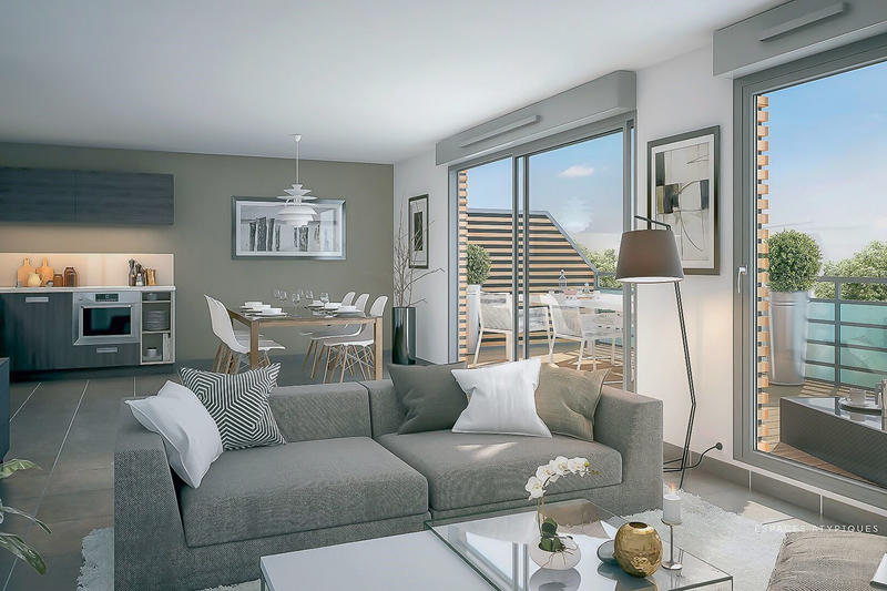 Appartement - 67 m² - 3 pièces