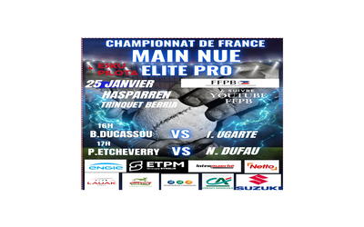 Partie de pelote à main nue