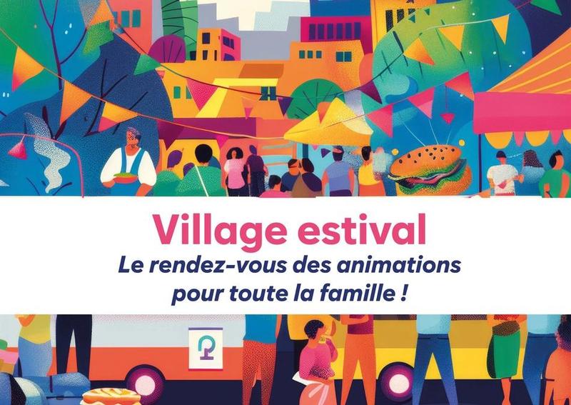 Village estival en famille