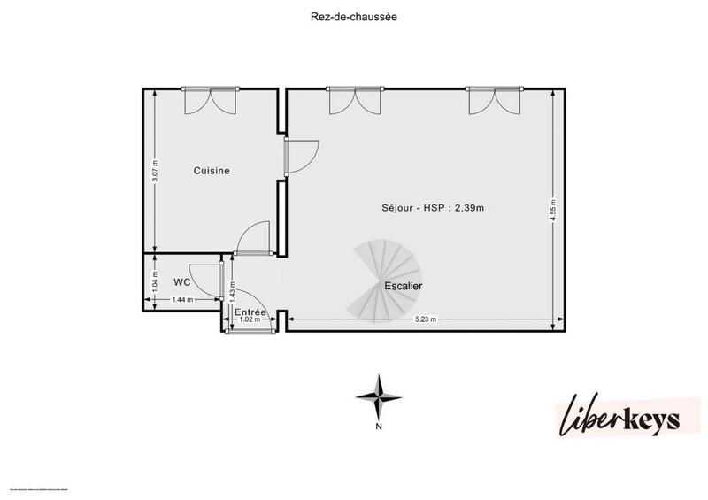Duplex - 73 m² - 4 pièces