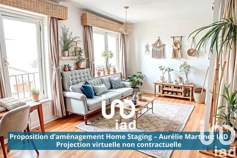 Appartement - 62 m² - 3 pièces