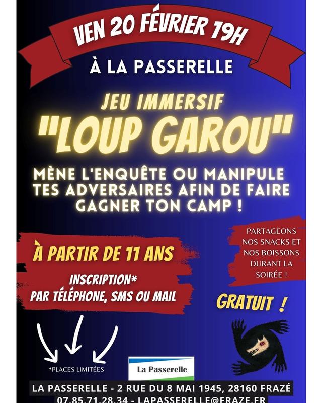 Jeu immersif "Loup garou"