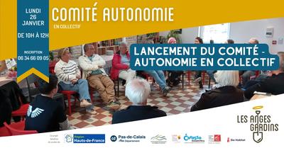 Lancement du comité autonomie en collectif