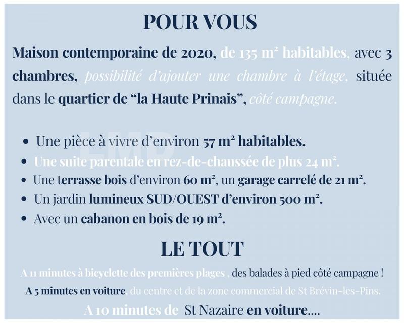 Maison contemporaine - 136 m² - 4 pièces