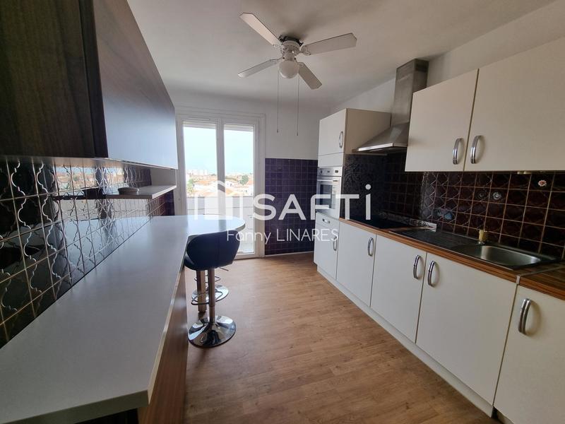 Appartement - 72 m² - 3 pièces