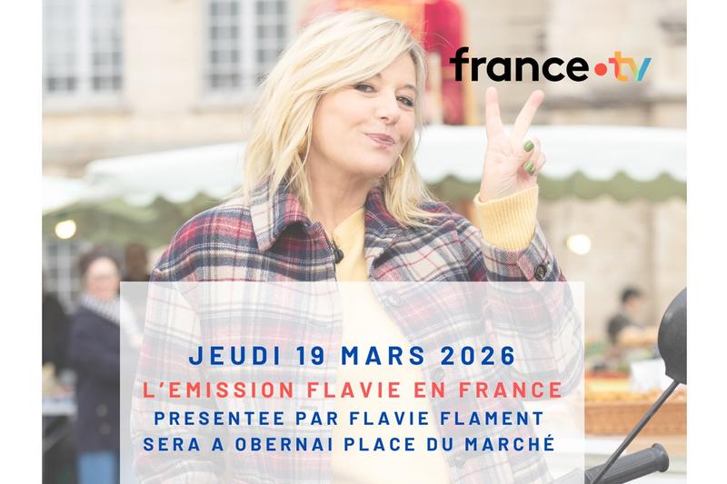 Émission télévisée - Flavie en France