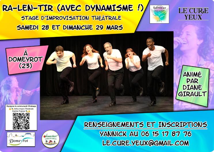 Stage d'improvisation théâtrale