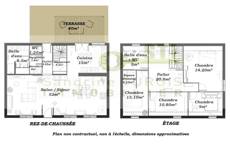 Maison - 161 m² - 6 pièces