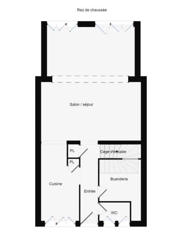 Maison - 80 m² - 4 pièces