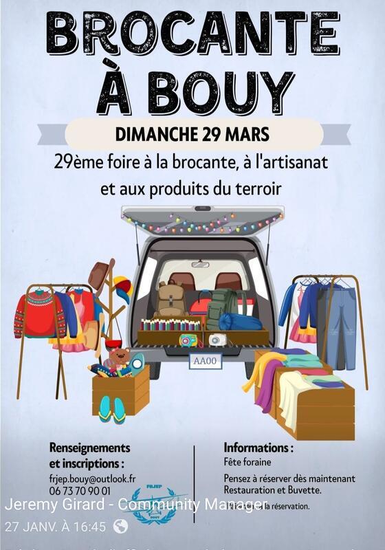 29ème foire à la brocante, artisanat et produits du terroir