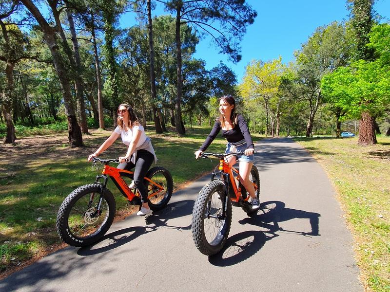Balade accompagnée en fat bike électrique : plage et forêt