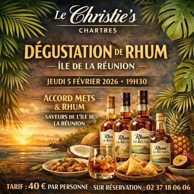 Christie's Tasting : Dégustation de rhum