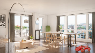 Appartement - 111 m² - 5 pièces