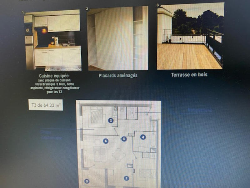 Maison - 74 m² - 3 pièces