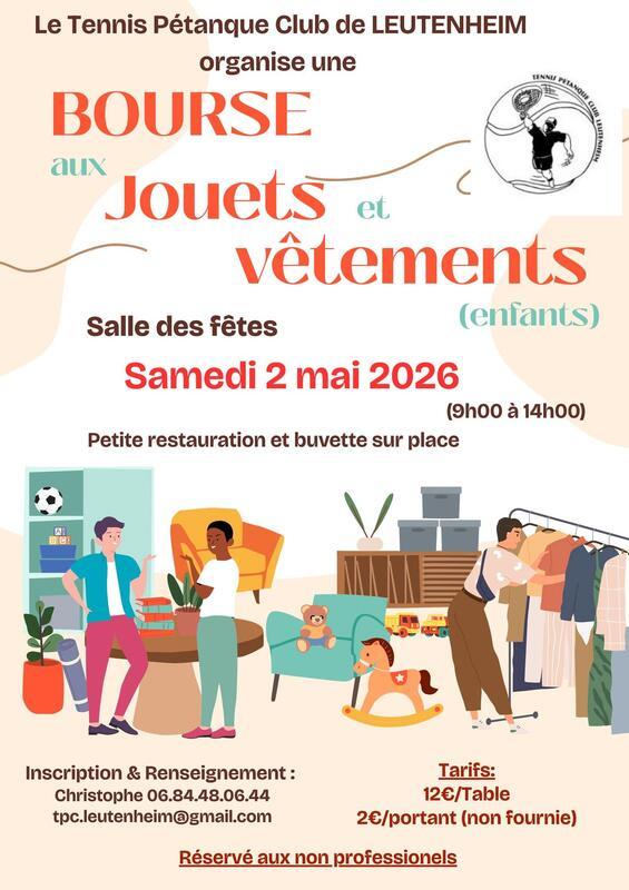 Bourse aux jouets et aux vêtements enfants