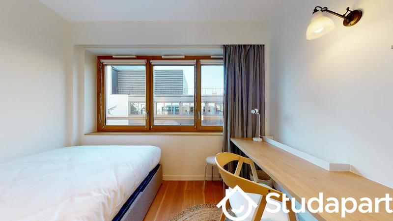 Chambre - 15 m² - 1 pièce