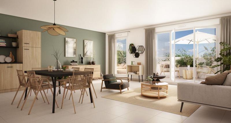 Appartement - 85 m² - 4 pièces