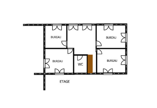 Bureau - 1 366 m² - 9 pièces