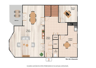 Maison - 220 m² - 10 pièces