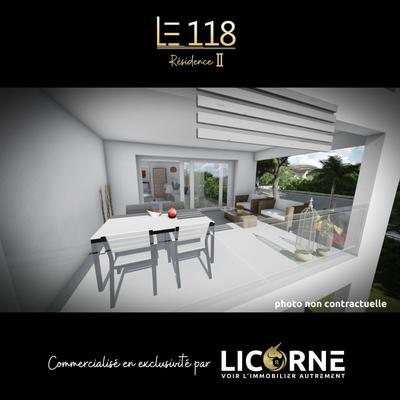 Appartement - 45 m² - 2 pièces