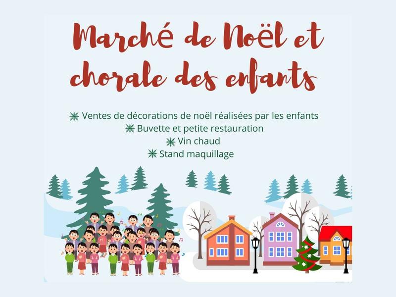 Marché de Noël et chorale des enfants