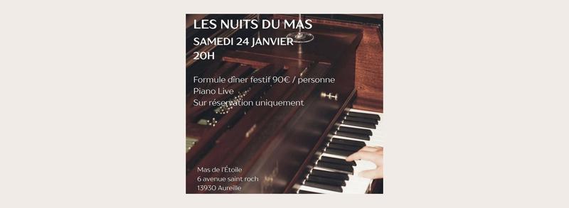 Dîner festif au Mas de l'Étoile