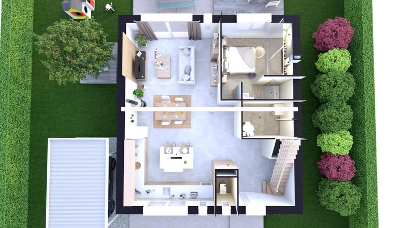 Pavillon - 100 m² - 5 pièces