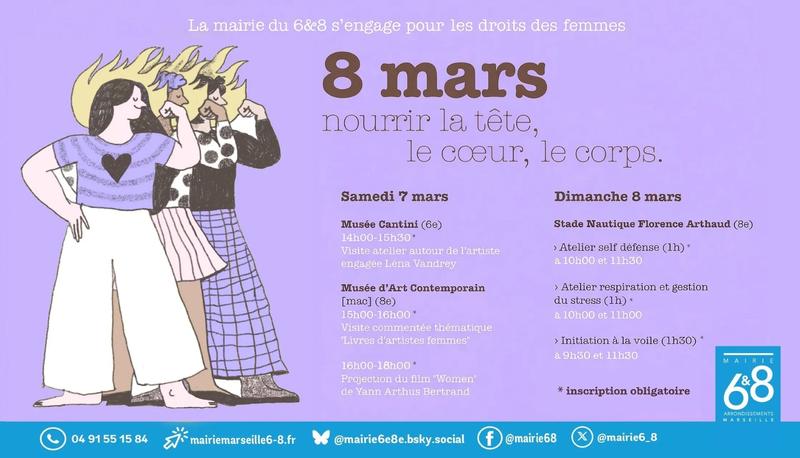Journée Internationale des Droits de la Femme dans le 6&amp;8
