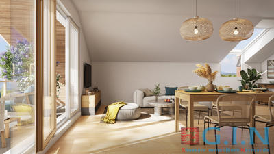 Appartement - 69 m² - 3 pièces