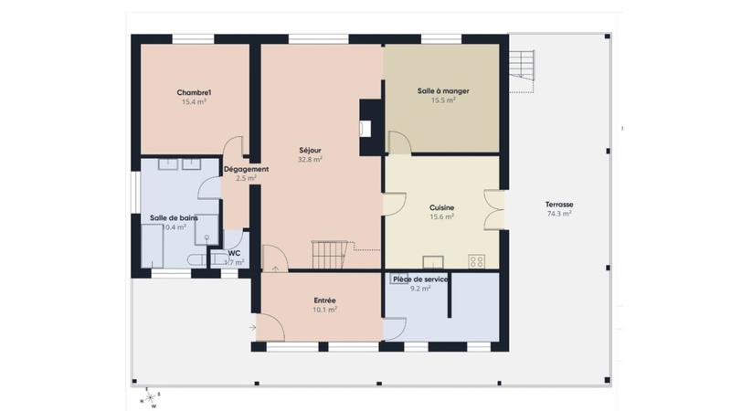 Maison - 180 m² - 7 pièces